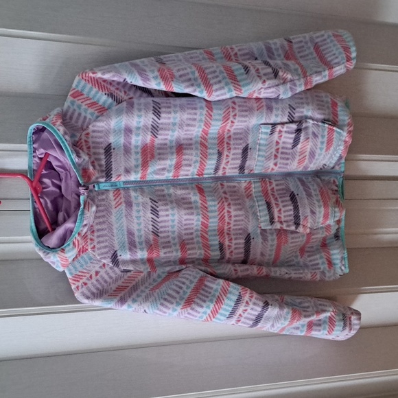 Eddie Bauer girls fleece lined jacket - Picture 4 of 4